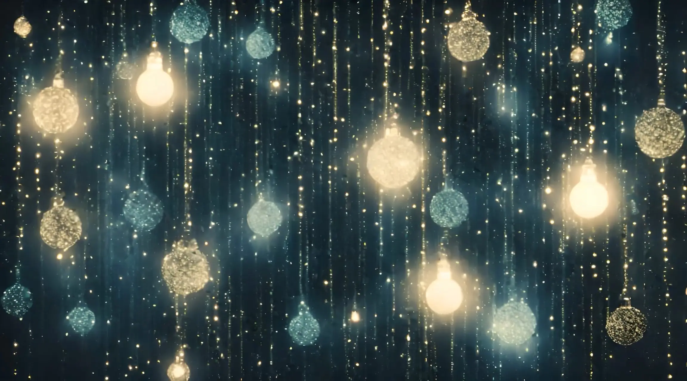 Celestial Light Decor Elegant Video Backdrop